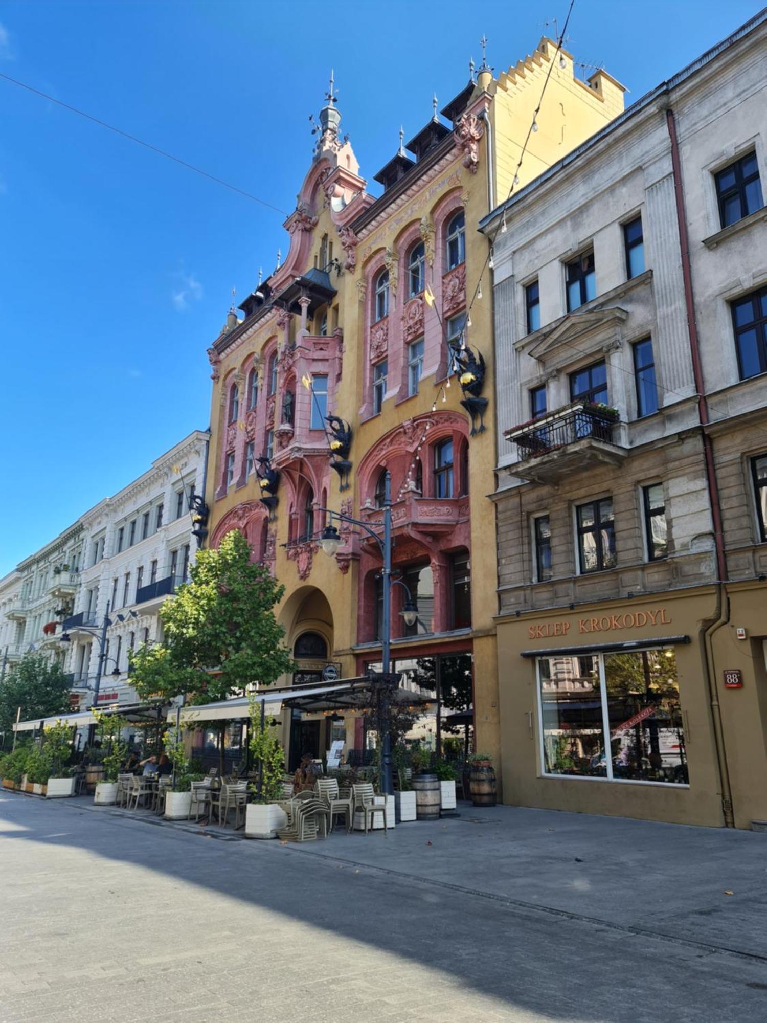 Apartment In The Strict City Centre Łódź Kültér fotó